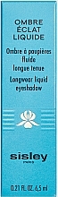 Liquid Eyeshadow - Sisley Ombre Eclat Liquide Eyeshadow — photo N2
