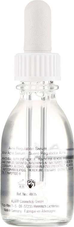Serum "Acne Regulator" - Klapp Alternative Medical Acne Regulation Serum — photo N2