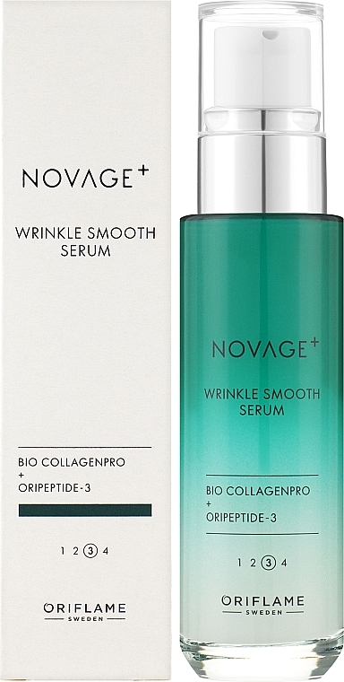 Anti-Wrinkle Face Serum - Oriflame Novage+ Wrinkle Smooth Serum — photo N2