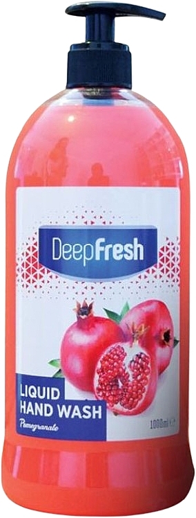 Pomegranate Liquid Hand Soap - Aksan Deep Fresh Liquide Hand Wash Pomegranate — photo N3