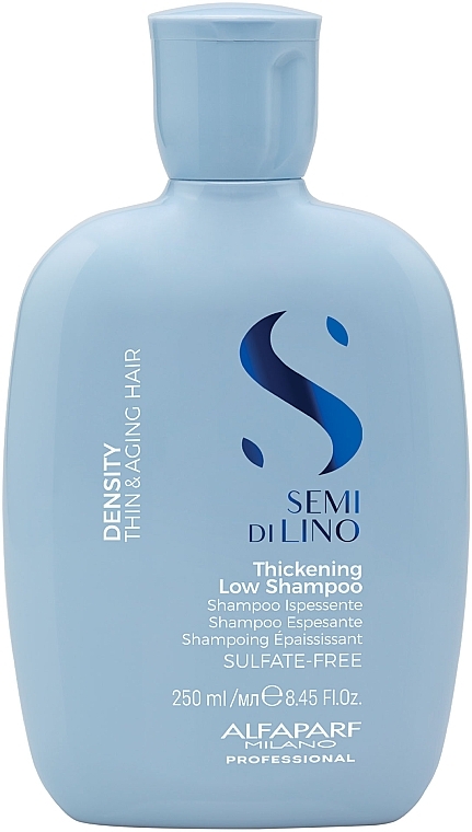 Thickening Shampoo - Alfaparf Semi di Lino Density Thickening Low Shampoo — photo N1