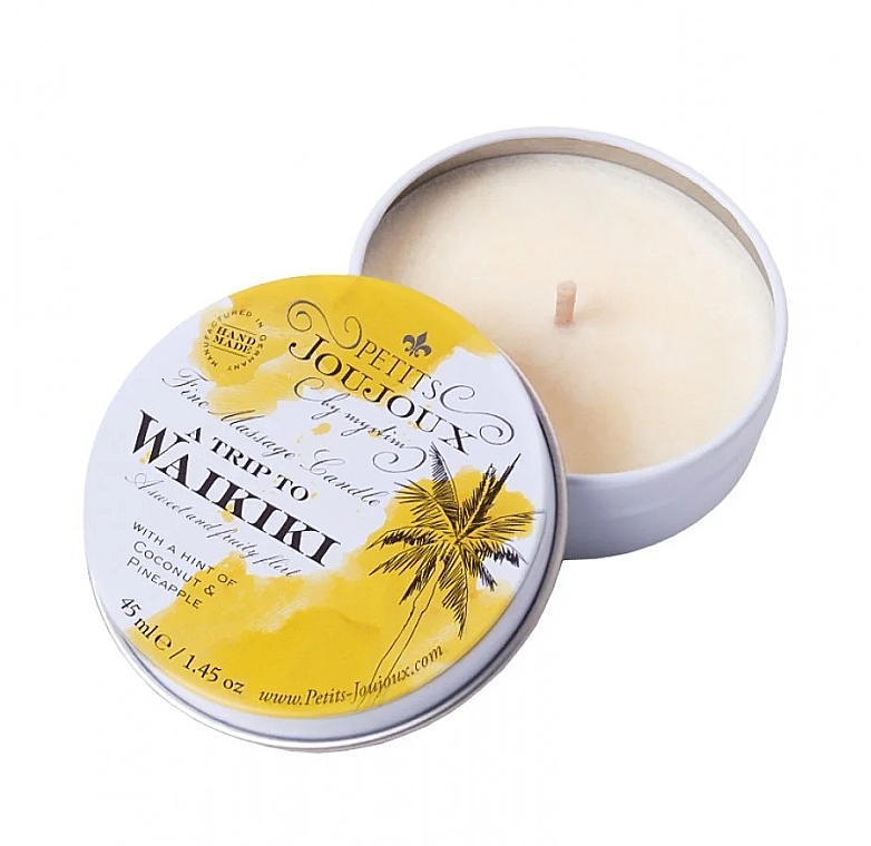 Pina Colada Massage Candle - Petits JouJoux Mini A Trip To Waikiki — photo N5