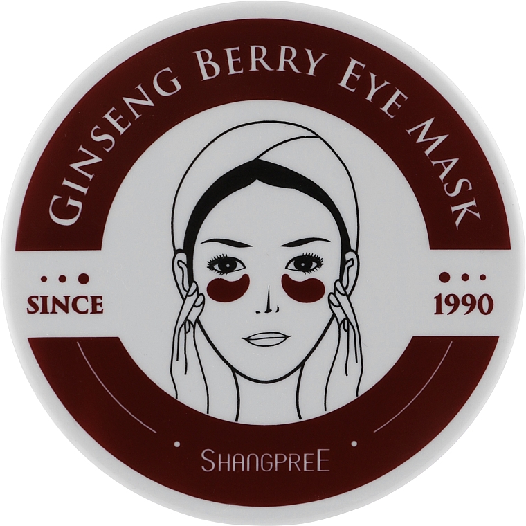 Ginseng Hydrogel Patches - Shangpree Ginseng Berry Eye Mask — photo N5