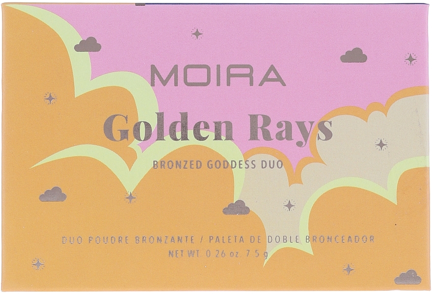 Face Bronzer - Moira Golden Rays Bronzed Goddess Duo — photo N2