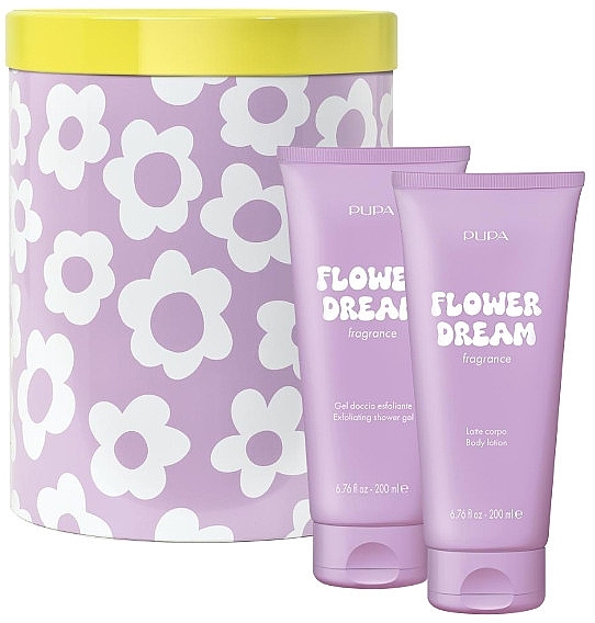 Pupa Flower Dream - Set (exf/sh/gel/200ml+b/lot/200ml) — photo N1