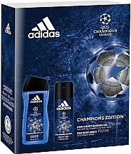 Fragrances, Perfumes, Cosmetics Set - Adidas Champions League Edition (deo/150ml + s/gel/250ml)