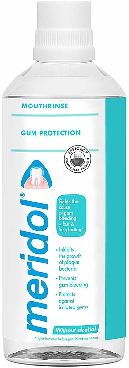 Mouthwash - Meridol Gum Alcohol Free Mouthwash — photo N1