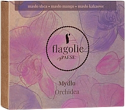 Fragrances, Perfumes, Cosmetics Hand & Body Natural Soap "Orchid" - Flagolie by Paese Cranberry
