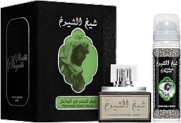 Lattafa Perfumes Sheikh Al Shuyukh Black - Set (edp/50 ml + deo/50 ml) — photo N1