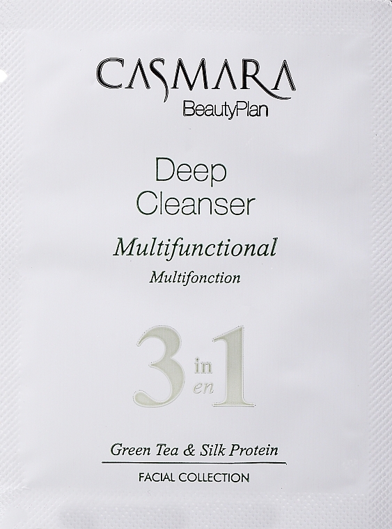 GIFT! 3-in-1 Green Tea Cleanser - Casmara Deep Cleanser Multifunctional 3in1 — photo N1