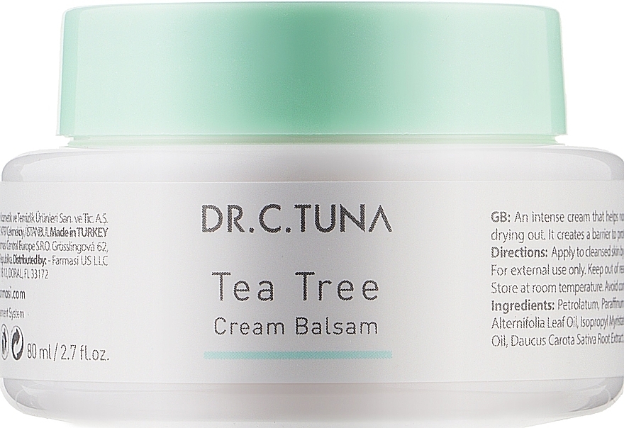 Face Cream - Farmasi Dr.C.Tuna Tea Tree Cream Balsam — photo N2