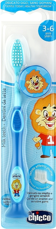 Kids Toothbrush for Milk Teeth, 3-6 years - Chicco — photo N1