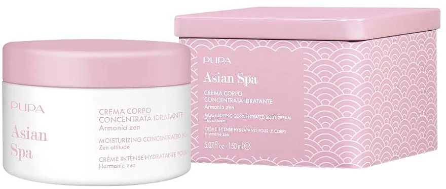 Moisturizing Body Cream - Pupa Asian Spa — photo N1