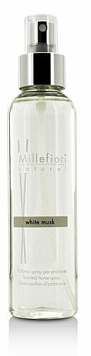 Scented Home Spray 'White Musk' - Millefiori Milano Natural White Musk Scented Home Spray — photo N1