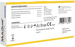 Cholesterol Test Strips - Diather Diagnostics & Therapy Multisure GCTU — photo N2