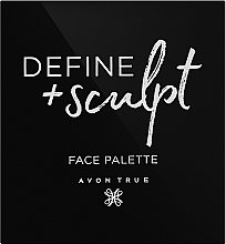 Makeup Palette - Avon Define Sculpt Face Palette — photo N4