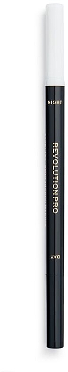 2in1 Eyeliner - Makeup Revolution Pro 24hr Lash Day & Night Liner Pen — photo N1