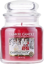 Fragrances, Perfumes, Cosmetics Scented Candle in Jar - Yankee Candle Christmas Magic 