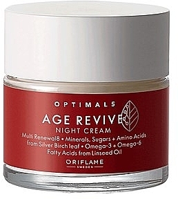 Anti-Aging Night Cream - Oriflame Optimals Age Revive Cream — photo N1