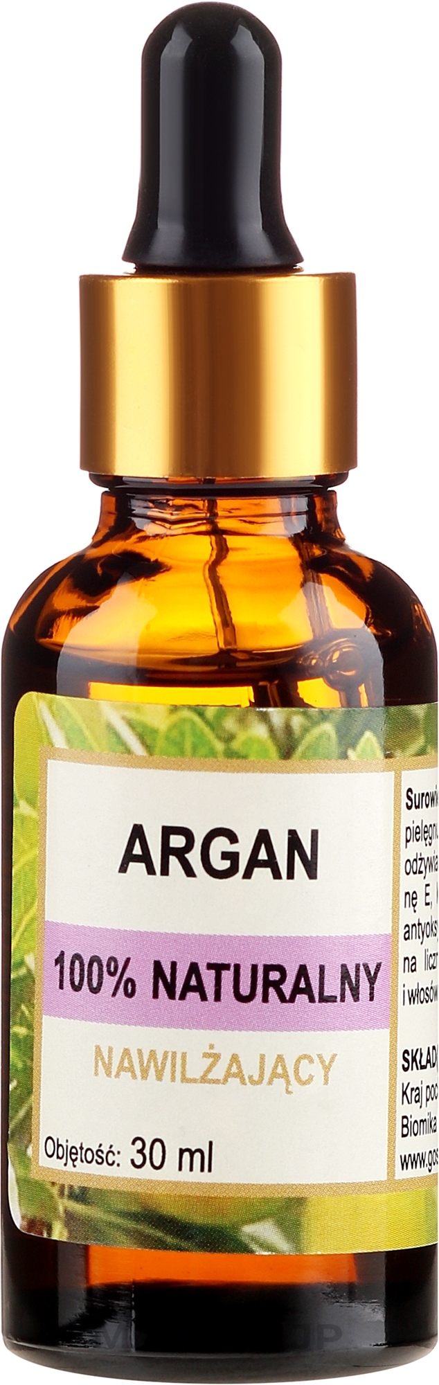 Natural Argan Oil - Biomika Argan Oil — photo 30 ml