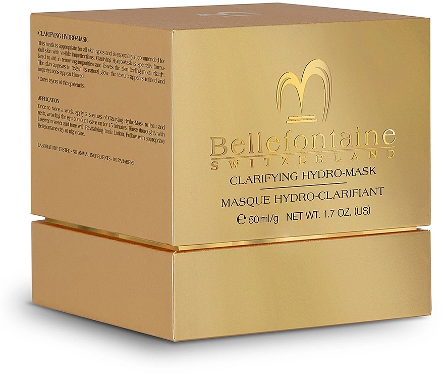 Hydrating Face Mask 'Radiance' - Bellefontaine Clarifying Hydro-Mask — photo N2