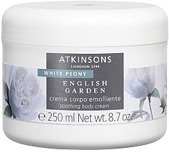 Fragrances, Perfumes, Cosmetics Atkinsons English Garden White Peony - Body Cream 