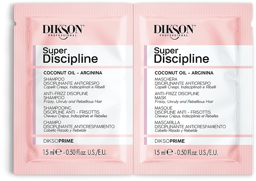 GIFT! Set - Dikson Super Discipline (h/shm/15ml+h/mask/15ml) — photo N1