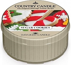 Fragrances, Perfumes, Cosmetics Tea Candle 'Sugar Cooky' - Country Candle Sugar Cookies Daylight