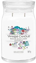 Fragrances, Perfumes, Cosmetics Scented Candle in Jar 'Magical Bright Lights', 2 wicks - Yankee Candle Singnature