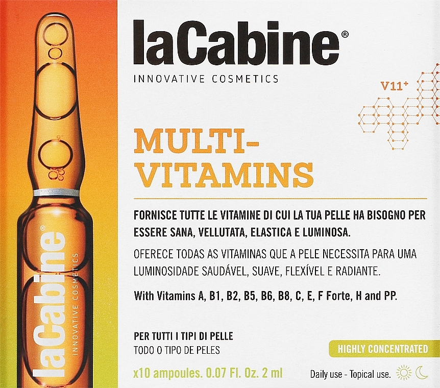 Multivitamins Ampoules - La Cabine Multivitaminas Ampoules — photo N2