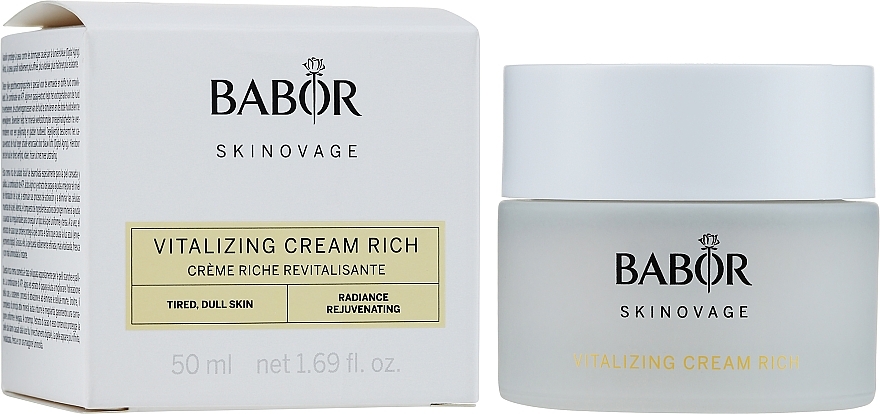 Rich Cream "Skin Perfection" - Babor Skinovage Vitalizing Cream Rich — photo N1