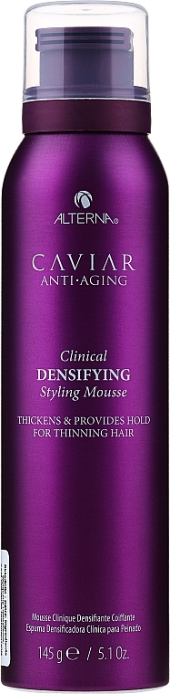 Growth & Thickening Hair Mousse - Alterna Caviar Anti-Aging Clinical Densifying Styling Mousse — photo N1