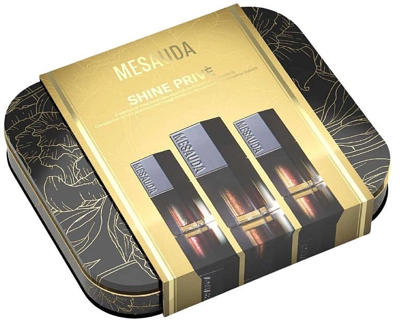 Set - Mesauda Shine Prive Galactic Shadow Kit (eyeshadow/3x3g) — photo N2