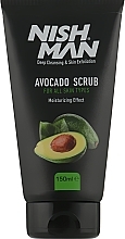 Fragrances, Perfumes, Cosmetics Face Scrub - Nishman Natural Avocado Face Scrub