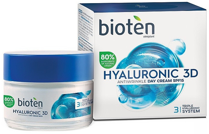 Hyaluronic Day Face Cream - Bioten Hyaluronic 3D Day Cream — photo N1