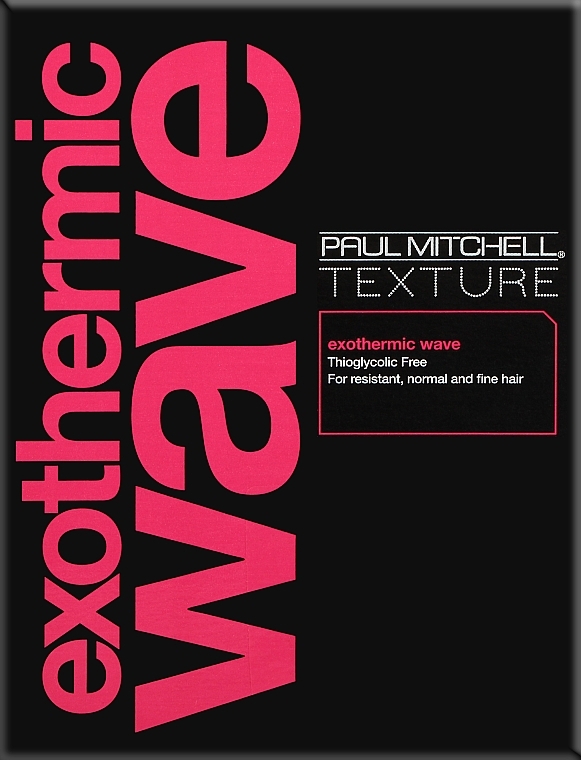 Perm Set - Paul Mitchell Texture Exothermic Wave (waving/lotion/100ml + neutralizer/81ml + activator/21ml) — photo N1