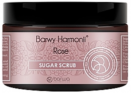 Body Sugar Peeling "Rose" - Barwa Harmony Sugar Rose Peeling  — photo N1