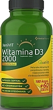 Fragrances, Perfumes, Cosmetics Dietary Supplement "Vitamin D3" - Xenico Pharma XeniVIT Witamina D3 2000