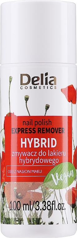 Nail Polish Remover with Acetone - Delia Acetone Nail Polish Remover — photo N1