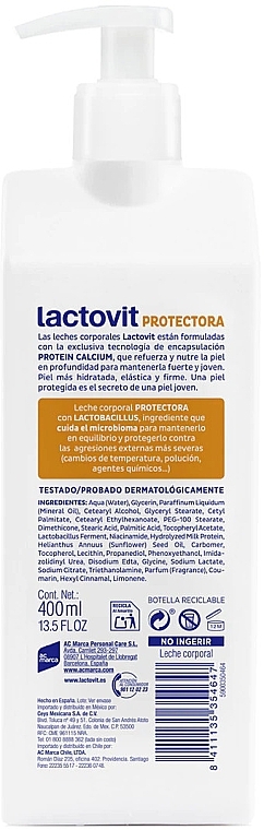 Body Milk - Lactovit Activit Protective Body Milk — photo N3