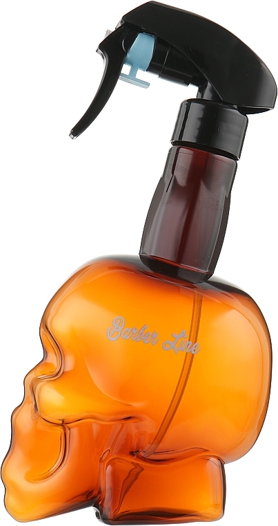 Spray Bottle "Scull", 500 ml - Eurostil Barber Line — photo N1