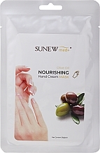 Fragrances, Perfumes, Cosmetics Nourishing Hand Mask with Olive Oil - Sunew Med+ Avocado Nourishing Foot Cream Mask