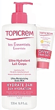 Fragrances, Perfumes, Cosmetics Set - Topicrem (b/milk 500ml + b/cr 15ml)