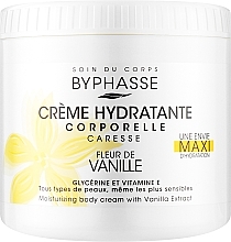 Moisturizing Body Cream with Vanilla Extract - Byphasse Moisturizing Body Cream With Vanilla Extract — photo N1