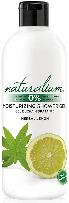 Shower Gel - Naturalium Herbal Lemon Shower Gel — photo N1
