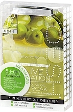 Pedicure Set "Olive" - Voesh Pedi In A Box Deluxe Pedicure Olive Sensation — photo N1