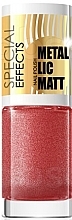 Fragrances, Perfumes, Cosmetics Nail Polish - Eveline Cosmetics Special Effects Metallic Matt