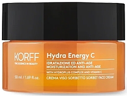 Moisturizing Anti-Aging Sorbet Face Cream - Korff Hydra Energy C Sorbet Face Cream — photo N1