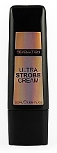 Fragrances, Perfumes, Cosmetics Creamy Face Highlighter - Makeup Revolution Ultra Strobe cream