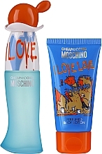 Fragrances, Perfumes, Cosmetics Moschino I Love Love - Set (edt/30ml + b/lot/50ml)